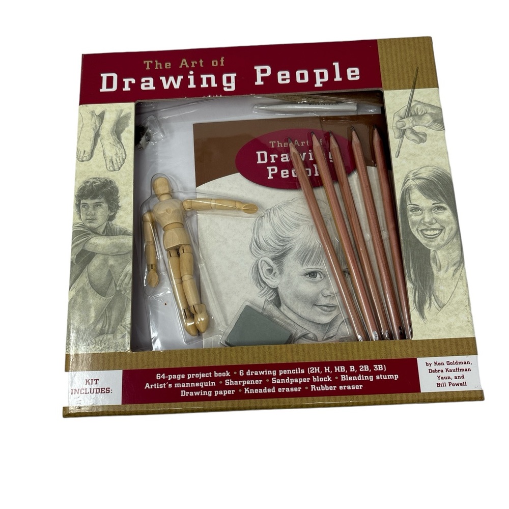 Drawing People Kit: A complete drawing kit for beginners